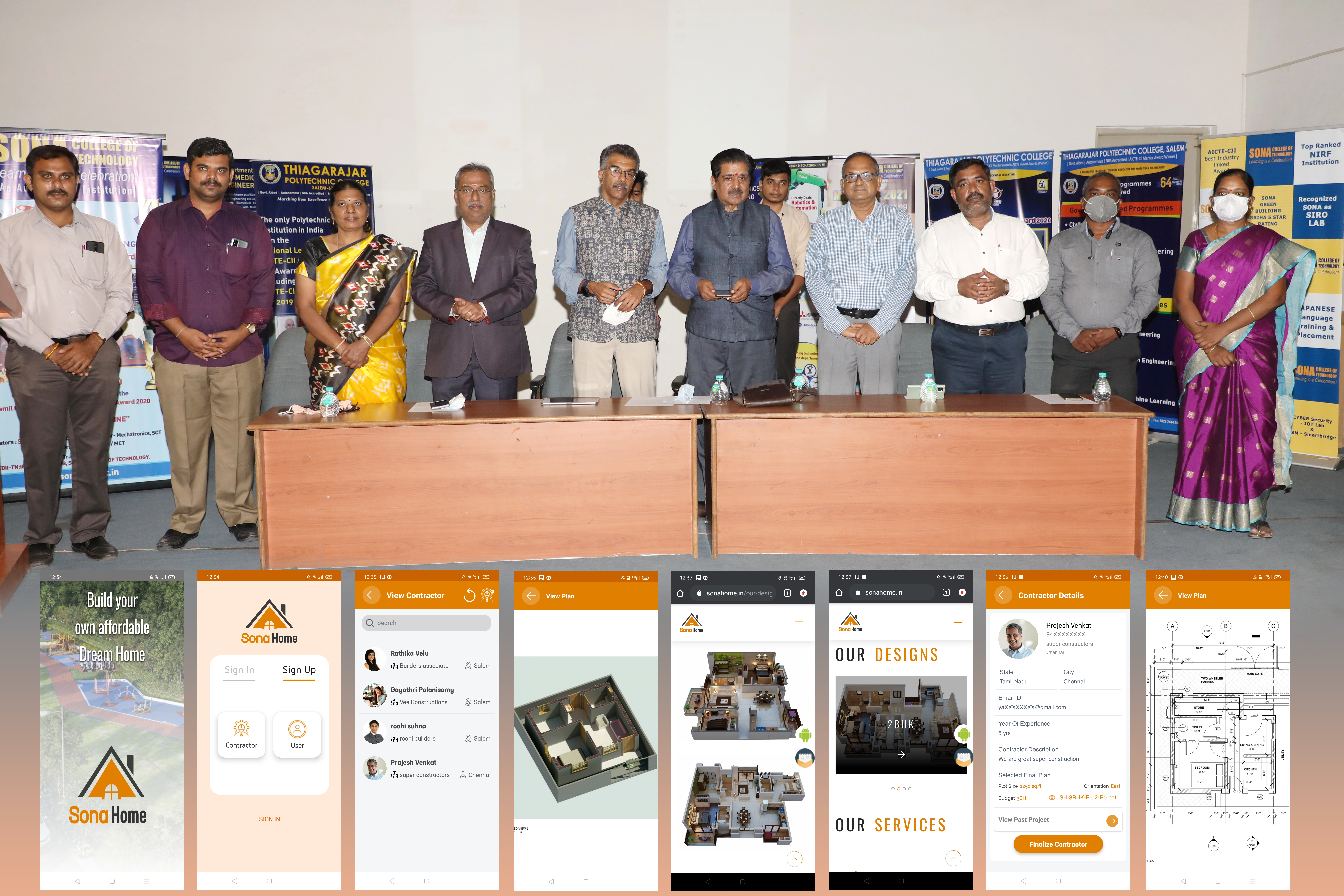 SonaHome – the launch of new feature for user and contractors in salem